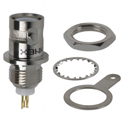112424RP by Amphenol RF - CONNECTOR RPBNC RCPT STR 50OHM SOLDER
