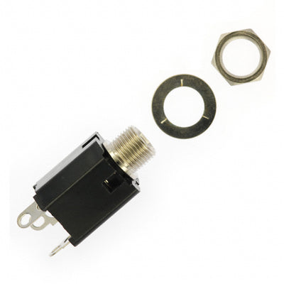112BX by Switchcraft Inc. - CONNECTOR JACK STEREO 6.35MM PNL MNT
