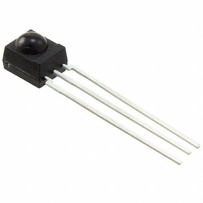 TSOP4840 by Vishay Semiconductor Opto Division - SENSOR REMOTE REC 40.0KHZ 45M