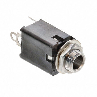 113BX by Switchcraft Inc. - CONNECTOR JACK STEREO 6.35MM PNL MNT