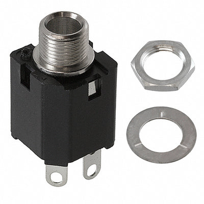 113X by Switchcraft Inc. - CONNECTOR JACK MONO 6.35MM PNL MNT