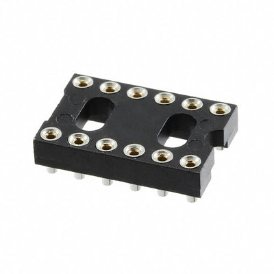 114-87-312-41-134191 by Preci-Dip - CONNECTOR IC DIP SOCKET 12POS GOLD