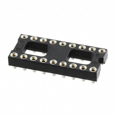 114-87-318-41-134161 by Preci-Dip - CONNECTOR IC DIP SOCKET 18POS GOLD
