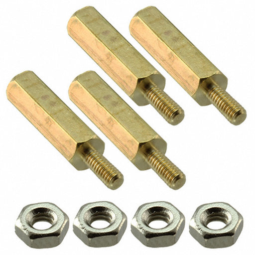 114990131 by Seeed Technology Co., Ltd - HEX STANDOFF M2.5 COPPER 15MM