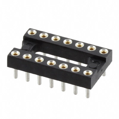 115-47-314-41-001000 by Mill-Max Manufacturing Corp. - CONNECTOR IC DIP SOCKET 14POS GOLD