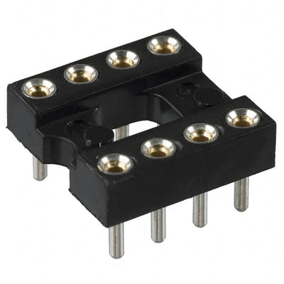 115-93-308-41-001000 by Mill-Max Manufacturing Corp. - CONNECTOR IC DIP SOCKET 8POS GOLD