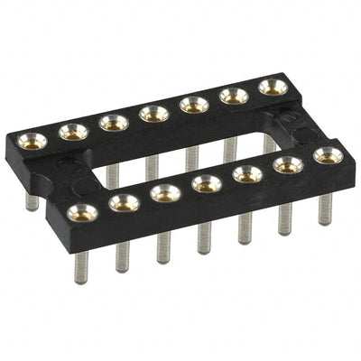 115-43-314-41-003000 by Mill-Max Manufacturing Corp. - CONNECTOR IC DIP SOCKET 14POS GOLD