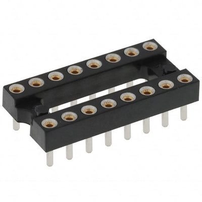 115-47-316-41-001000 by Mill-Max Manufacturing Corp. - CONNECTOR IC DIP SOCKET 16POS GOLD