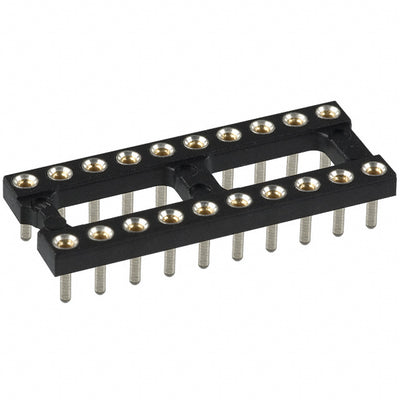 115-93-320-41-003000 by Mill-Max Manufacturing Corp. - CONNECTOR IC DIP SOCKET 20POS GOLD