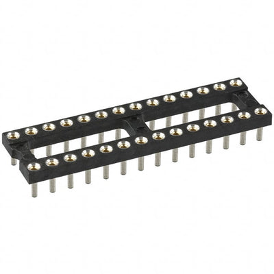 115-93-328-41-003000 by Mill-Max Manufacturing Corp. - CONNECTOR IC DIP SOCKET 28POS GOLD