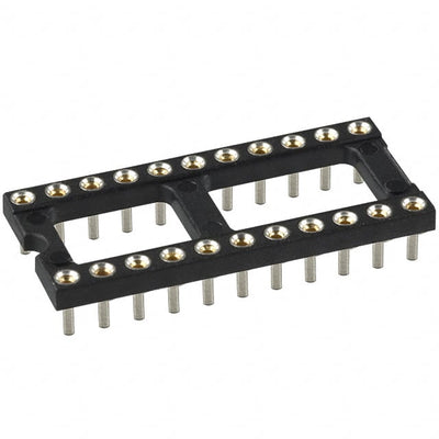 115-43-422-41-003000 by Mill-Max Manufacturing Corp. - CONNECTOR IC DIP SOCKET 22POS GOLD