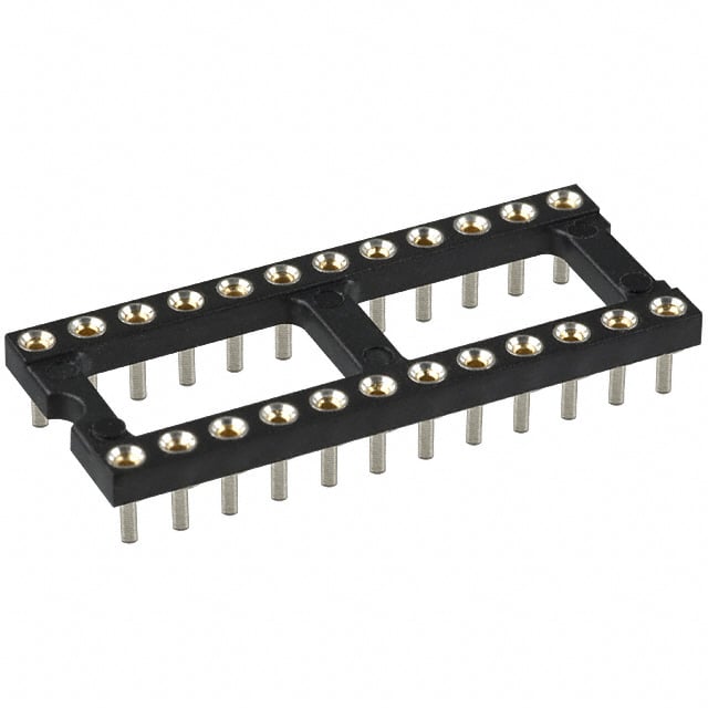 115-43-424-41-003000 by Mill-Max Manufacturing Corp. - CONNECTOR IC DIP SOCKET 24POS GOLD