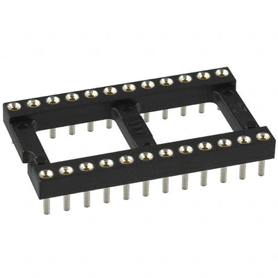 115-93-624-41-001000 by Mill-Max Manufacturing Corp. - CONNECTOR IC DIP SOCKET 24POS GOLD