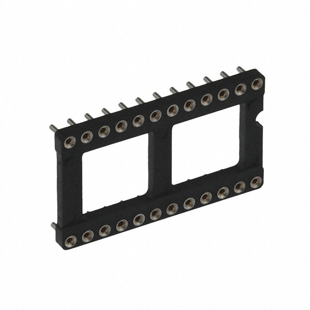 115-93-624-41-003000 by Mill-Max Manufacturing Corp. - CONNECTOR IC DIP SOCKET 24POS GOLD