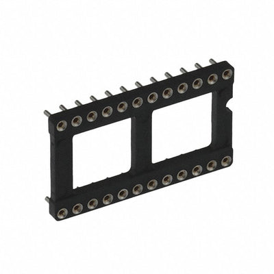115-43-624-41-003000 by Mill-Max Manufacturing Corp. - CONNECTOR IC DIP SOCKET 24POS GOLD