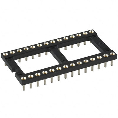 115-93-628-41-003000 by Mill-Max Manufacturing Corp. - CONNECTOR IC DIP SOCKET 28POS GOLD