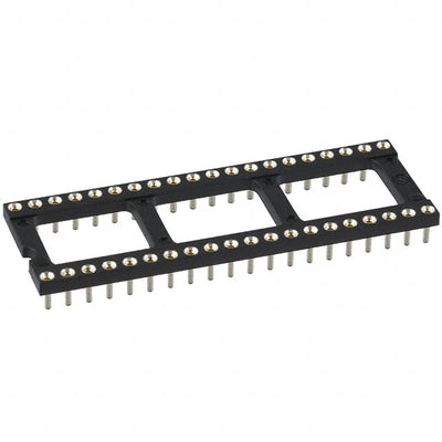 115-43-640-41-003000 by Mill-Max Manufacturing Corp. - CONNECTOR IC DIP SOCKET 40POS GOLD
