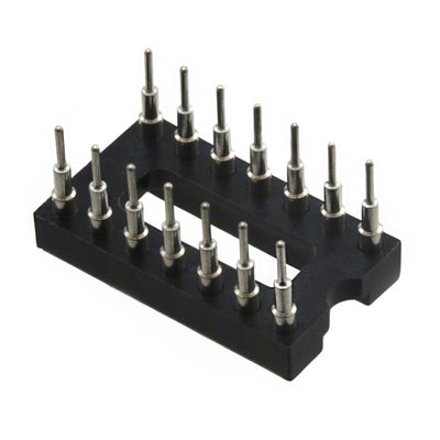 116-43-314-41-006000 by Mill-Max Manufacturing Corp. - CONNECTOR IC DIP SOCKET 14POS GOLD