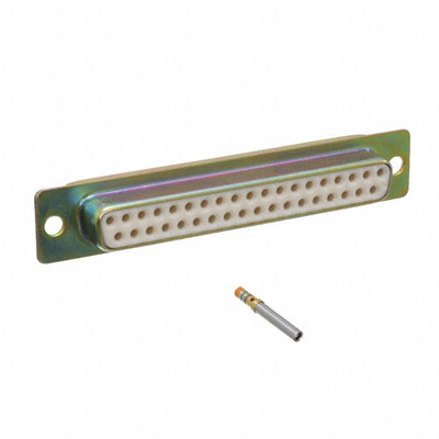 M24308/2-4Z by Cinch Connectivity Solutions - DSUB 37 S CRIMP G50 YLW ZN