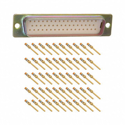 M24308/4-5F by Cinch Connectivity Solutions - CONNECTOR D-SUB PLUG 50POS PNL MNT