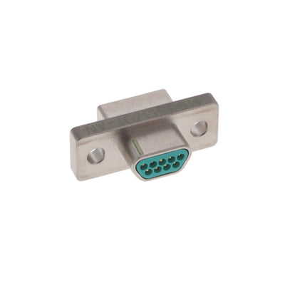 M83513/01-AN by Cinch Connectivity Solutions - 9 POS PLUG SOLDER CUP NI PLTD