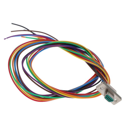M83513/03-A03N by Cinch Connectivity Solutions - 9 POS PLUG 18"" COLR PTFE NI PLTD