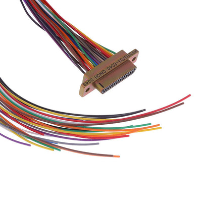 M83513/03-E04C by Cinch Connectivity Solutions - 31 POS PLUG 36"" COLR PTFE CD PLT