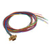 M83513/04-A04C by Cinch Connectivity Solutions - 9 POS RCPT 36"" COLR PTFE CD PLTD
