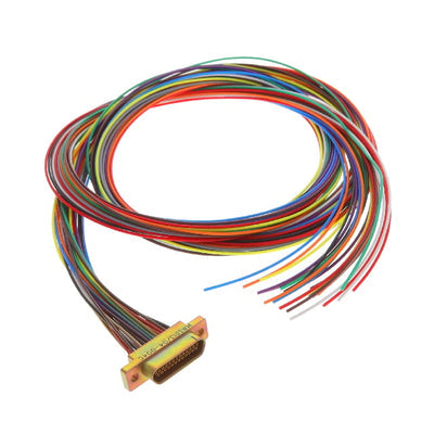 M83513/04-E04C by Cinch Connectivity Solutions - 31 POS RCPT 36"" COLR PTFE CD PLT