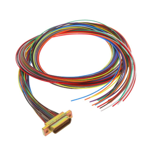 M83513/04-D12N by Cinch Connectivity Solutions - 25 POS RCPT 36"" COLR ETFE NI PLT