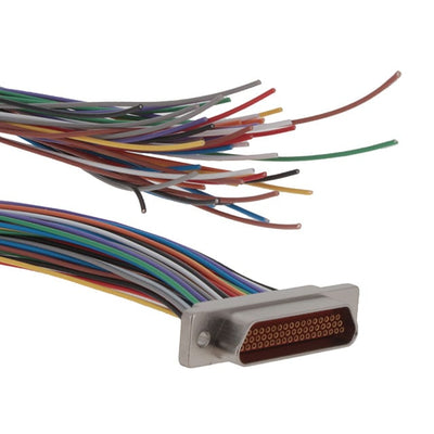 M83513/04-G12N by Cinch Connectivity Solutions - 51 POS RCPT 36"" COLR ETFE NI PLT