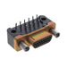 M83513/10-B01CP by Cinch Connectivity Solutions - 15 POS PLUG RED. 90 PCB CD PLTD