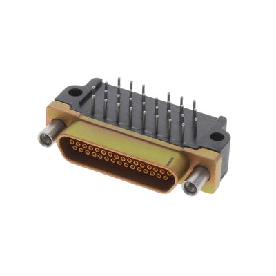 M83513/13-E01CP by Cinch Connectivity Solutions - 31 POS RCPT RED. 90 PCB CD PLTD