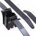 117-00012 by HellermannTyton - DUAL CLAMP TIE BLK 100LBS 1.677