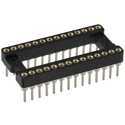 117-43-428-41-005000 by Mill-Max Manufacturing Corp. - CONNECTOR IC DIP SOCKET 28POS GOLD