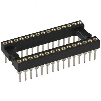 117-43-430-41-005000 by Mill-Max Manufacturing Corp. - CONNECTOR IC DIP SOCKET 30POS GOLD