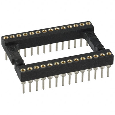 117-93-628-41-005000 by Mill-Max Manufacturing Corp. - CONNECTOR IC DIP SOCKET 28POS GOLD