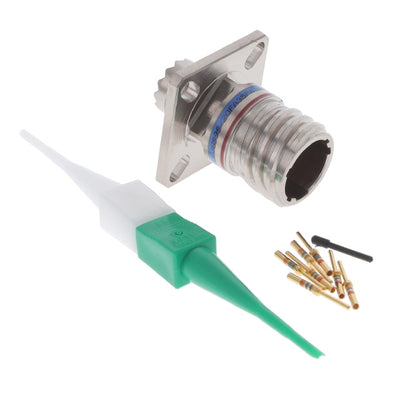 D38999/20FA35PA by Amphenol Aerospace Operations - CONNECTOR RECPT MALE 6POS GOLD CRIMP