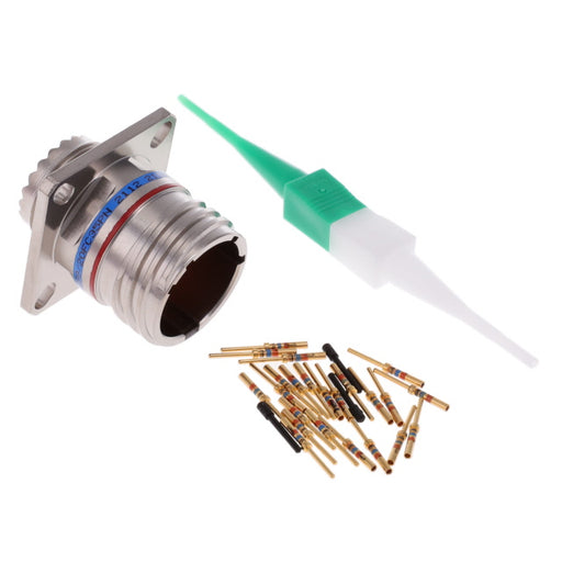 D38999/20FC35PN by Amphenol Aerospace Operations - CONNECTOR RECPT MALE 22POS GOLD CRIMP