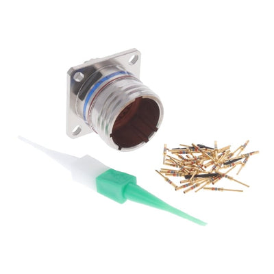 D38999/20FD35PN by Amphenol Aerospace Operations - CONNECTOR RECPT MALE 37POS GOLD CRIMP