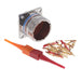 D38999/20FE26PN by Amphenol Aerospace Operations - CONNECTOR RECPT MALE 26POS GOLD CRIMP