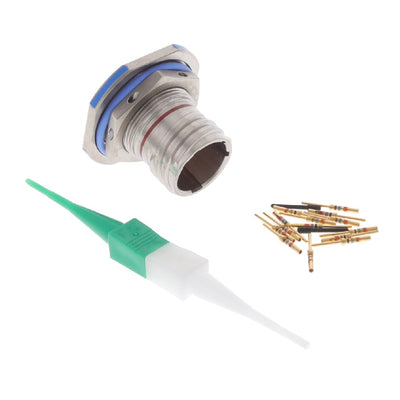 D38999/24FB35PN by Amphenol Aerospace Operations - CONNECTOR RECPT MALE 13POS GOLD CRIMP