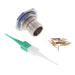 D38999/24FB35PN by Amphenol Aerospace Operations - CONNECTOR RECPT MALE 13POS GOLD CRIMP