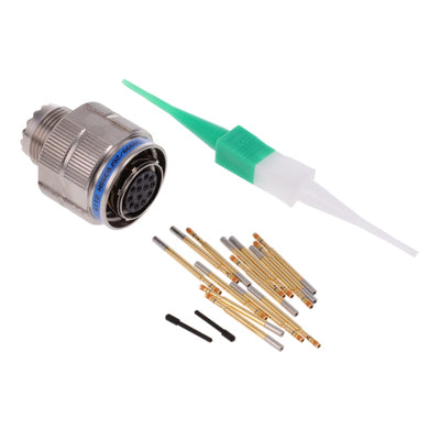 D38999/26FB35SN by Amphenol Aerospace Operations - CONNECTOR PLUG FMALE 13POS GOLD CRIMP