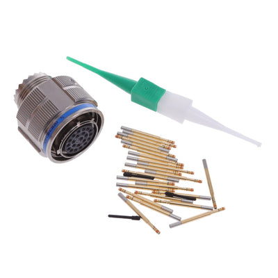 D38999/26FC35SN by Amphenol Aerospace Operations - CONNECTOR PLUG FMALE 22POS GOLD CRIMP