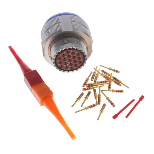 D38999/26FD19PN by Amphenol Aerospace Operations - CONNECTOR PLUG MALE 19POS GOLD CRIMP