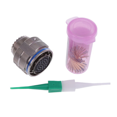 D38999/26FD35SN by Amphenol Aerospace Operations - CONNECTOR PLUG FMALE 37POS GOLD CRIMP