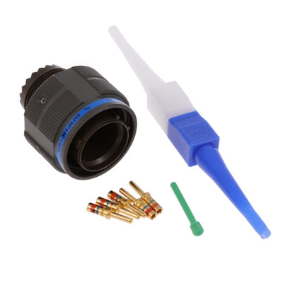 D38999/26WC4PN by Amphenol Aerospace Operations - CONNECTOR PLUG MALE 4POS GOLD CRIMP