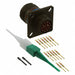 D38999/20WB35PN by Amphenol Aerospace Operations - CONNECTOR RECPT MALE 13POS GOLD CRIMP