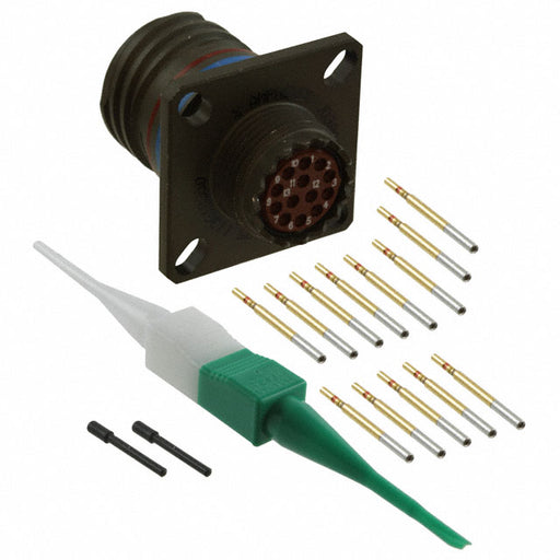 D38999/20WE35SN by Amphenol Aerospace Operations - CONNECTOR RECPT FMALE 55POS GOLD CRIMP